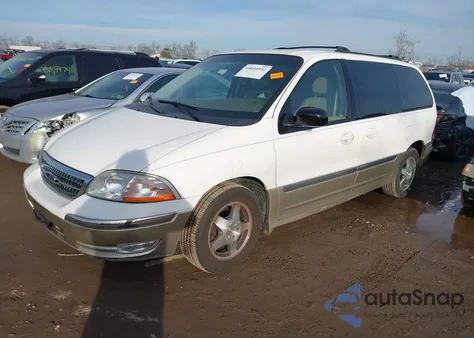 2000 Ford Windstar Sel z USA, uszkodzony, nr VIN 2FMZA5343YBC42576